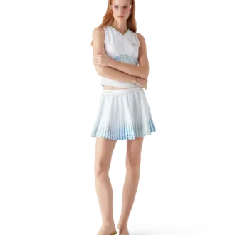 Tennis Printed Racer Skirt