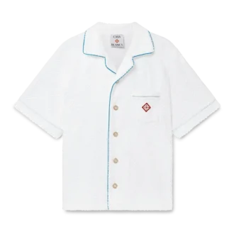 Tennis Stripe Towelling Shirt
