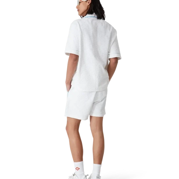 Tennis Stripe Towelling Shirt