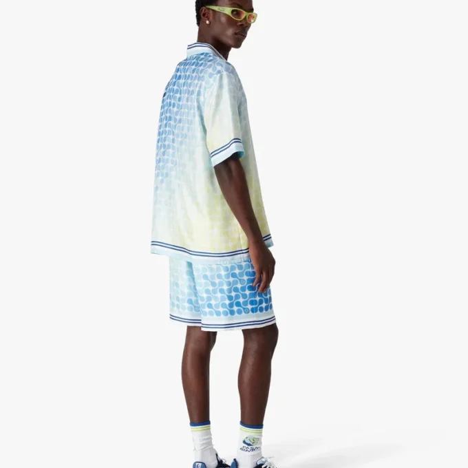 Tennis Tile Silk Shorts Tennis Tile Silk Shorts