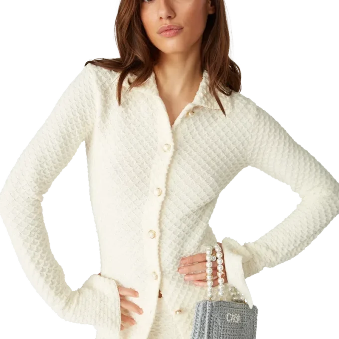 Textured Knitted Shirt Textured Knitted Shirt