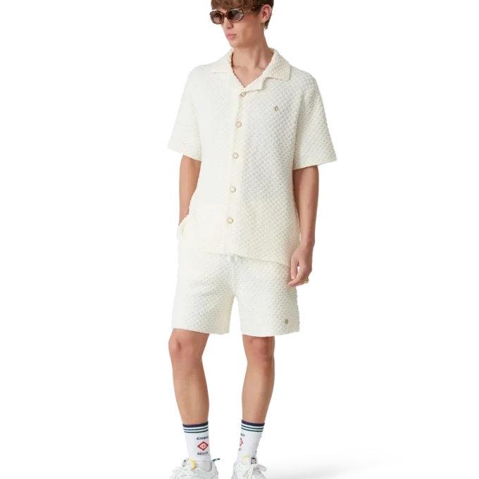 Textured Knitted Shorts Textured Knitted Shorts