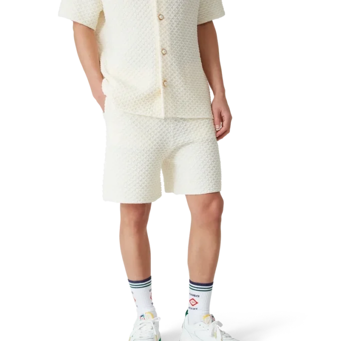 Textured Knitted Shorts Textured Knitted Shorts