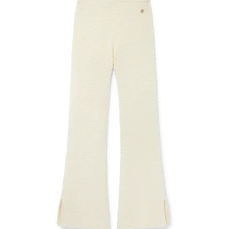 Textured Knitted Trousers
