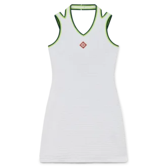 Textured Velour Tennis Dress