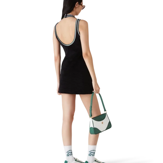 Textured Velour Tennis Dress Textured Velour Tennis Dress