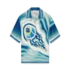 The Art of the Serve Short Sleeve Silk Shirt The Art of the Serve Short Sleeve Silk Shirt
