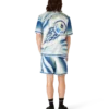 The Art of the Serve Short Sleeve Silk Shirt The Art of the Serve Short Sleeve Silk Shirt