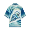 The Art of the Serve Short Sleeve Silk Shirt The Art of the Serve Short Sleeve Silk Shirt