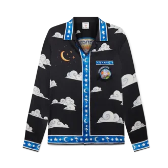 The Four Elements Long Sleeve Silk Shirt