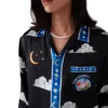 The Four Elements Long Sleeve Silk Shirt