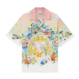 The Road to Knowledge Short Sleeve Silk Shirt