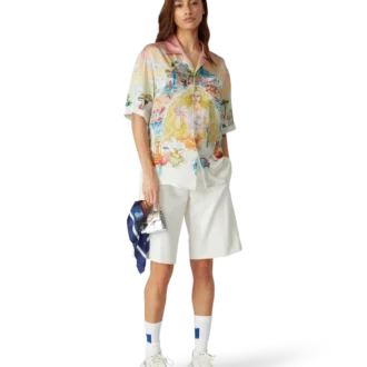 The Road to Knowledge Short Sleeve Silk Shirt