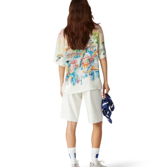 The Road to Knowledge Short Sleeve Silk Shirt