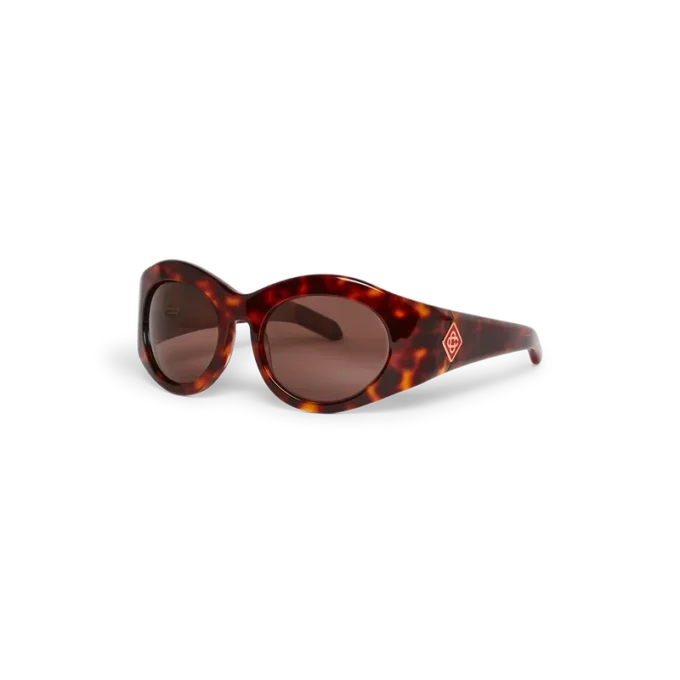 Tortoiseshell Goggle Sunglasses| Casablanca Paris Tortoiseshell Goggle Sunglasses| Casablanca Paris