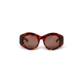 Tortoiseshell Goggle Sunglasses| Casablanca Paris Tortoiseshell Goggle Sunglasses| Casablanca Paris