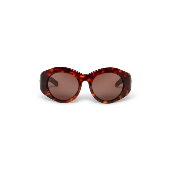Tortoiseshell Goggle Sunglasses| Casablanca Paris Tortoiseshell Goggle Sunglasses| Casablanca Paris