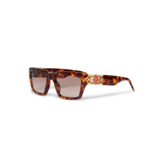Tortoiseshell the Square Metope Sunglasses