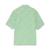 Towelling Monogram Short Sleeve Shirt