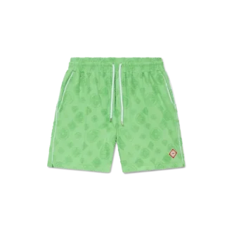 Towelling Monogram Shorts