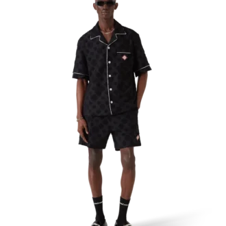 Towelling Monogram Shorts