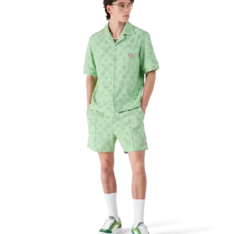 Towelling Monogram Shorts