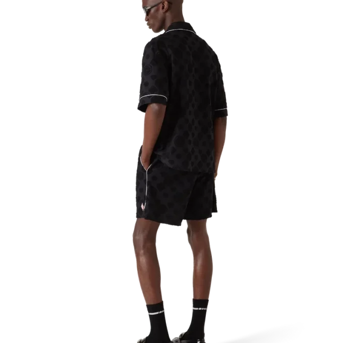 Towelling Monogram Shorts Towelling Monogram Shorts