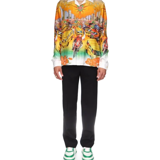 Traffic Linen Shirt