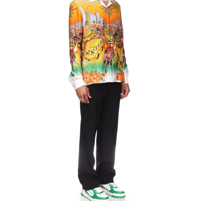 Traffic Linen Shirt