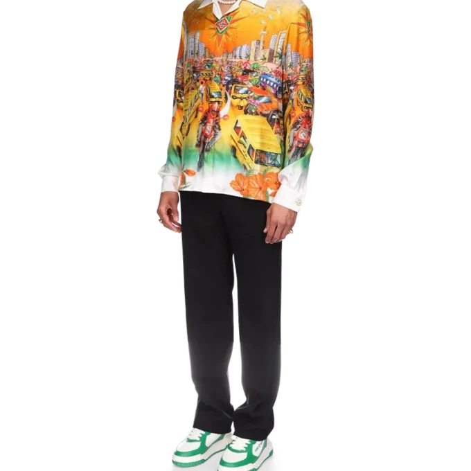 Traffic Linen Shirt
