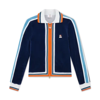 Velour Montagne Track Jacket