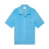 Velour Short Sleeve Stripe Shirt Velour Short Sleeve Stripe Shirt