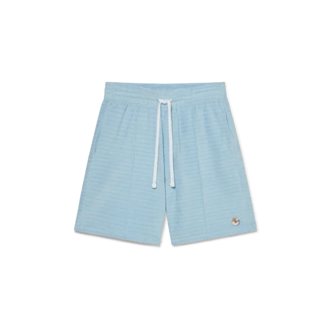 Velour Stripe Shorts Velour Stripe Shorts