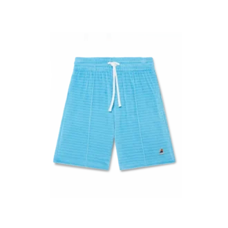 Velour Stripe Shorts