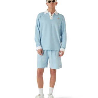 Velour Stripe Shorts