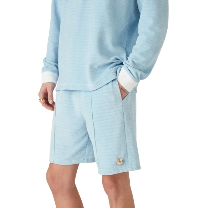 Velour Stripe Shorts Velour Stripe Shorts