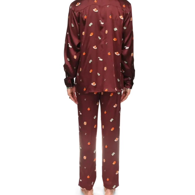 Vices Silk Satin Pyjama Trousers