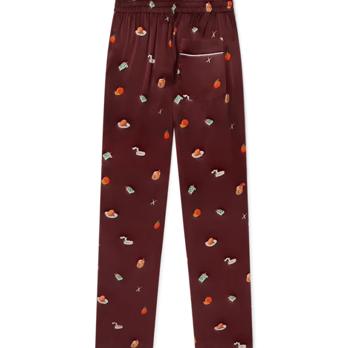 Vices Silk Satin Pyjama Trousers