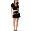 Viscose Pleated Mini Skirt Viscose Pleated Mini Skirt