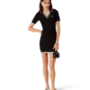 Viscose V Neck Polo Dress Viscose V Neck Polo Dress