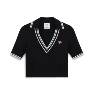 Viscose V-Neck Polo Shirt Viscose V-Neck Polo Shirt