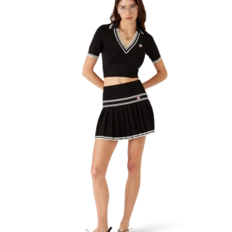 Viscose V-Neck Polo Shirt Viscose V-Neck Polo Shirt