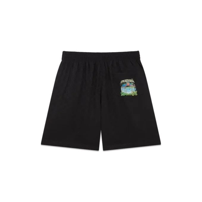 Volcano Jacquard Silk Shorts Volcano Jacquard Silk Shorts