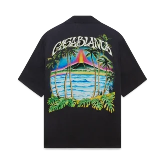 Volcano Short Sleeve Jacquard Classic Shirt