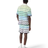 Wave Short Sleeve Knitted Shirt