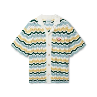 Wavy Boucle Shirt