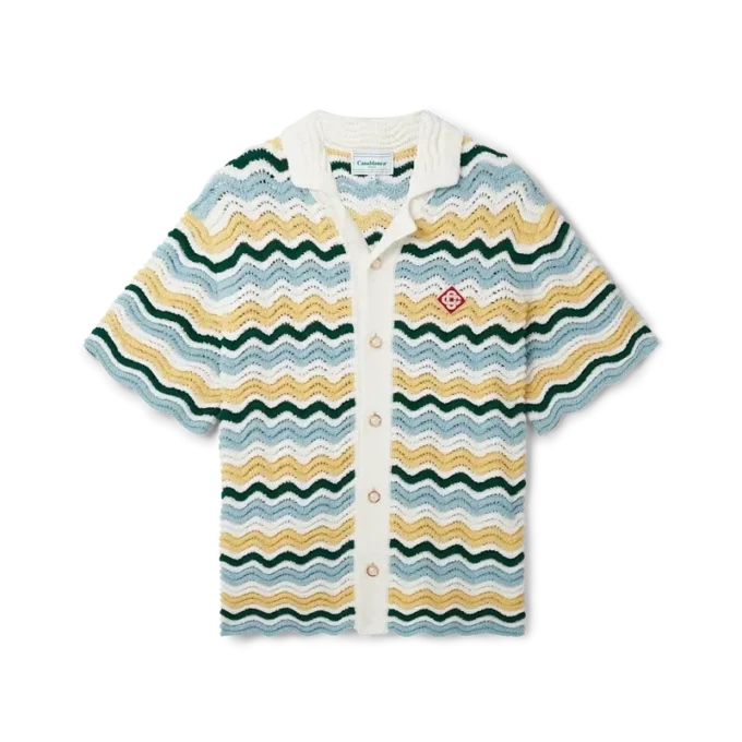 Wavy Boucle Shirt Wavy Boucle Shirt