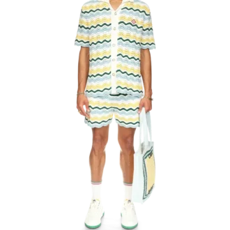 Wavy Boucle Shirt