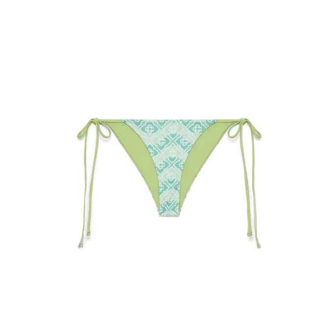 Wavy Monogram Bikini Bottom