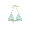 Wavy Monogram Bikini Top Wavy Monogram Bikini Top